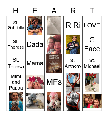 Happy Valentine's Day 2022! Bingo Card