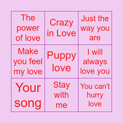 Bingo Bonanza Bingo Card