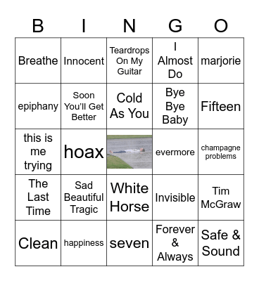 This Is Me Crying Bingo Card