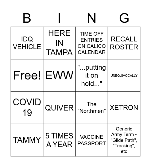 15FEBMeeting Bingo Card