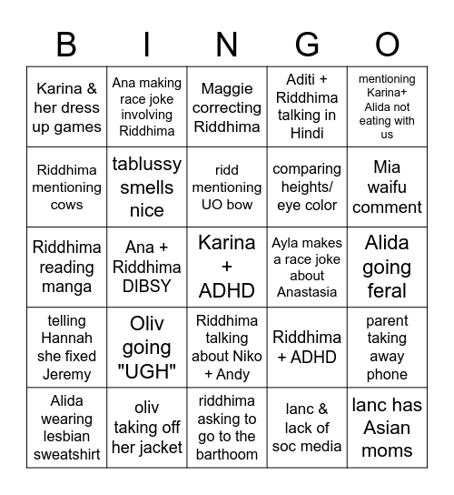 + ultra diamond rare clown bingo Card