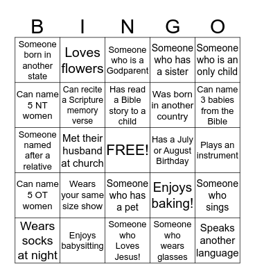 Vicky's Baby Shower 7/19/15  Bingo Card