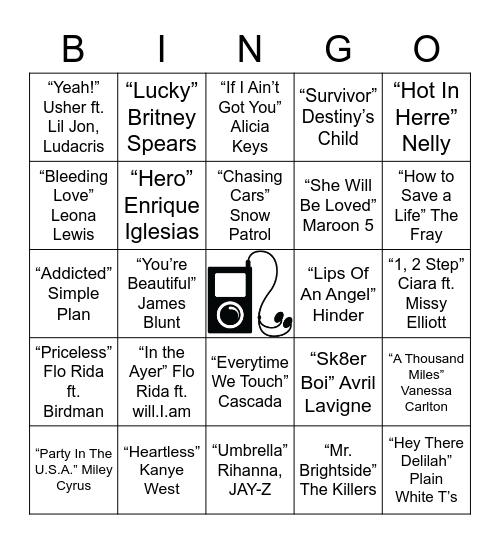 ~*4 the MiLLeNNiaLz*~ Bingo Card