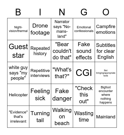 killer-bigfoot-bingo-card