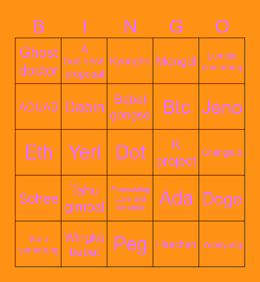 als1dabin Bingo Card
