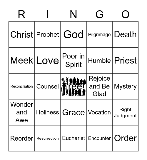 LOR - Fellowship of the Ring Bingo Card