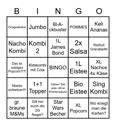 CON BINGO Card