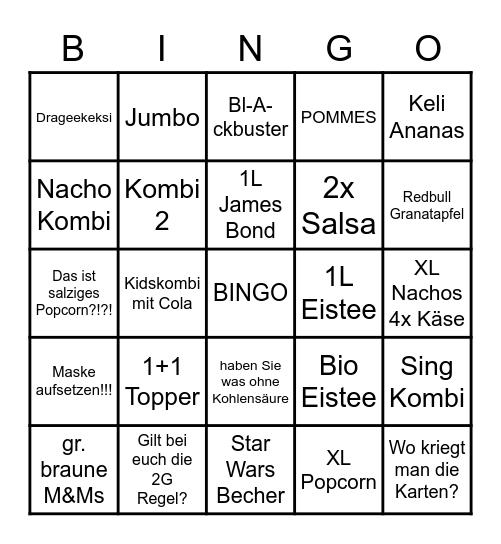 CON BINGO Card