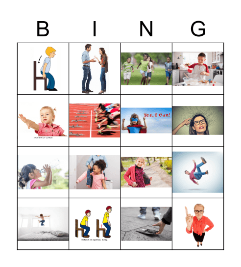 present verbs - 3rd person, singualr Bingo Card