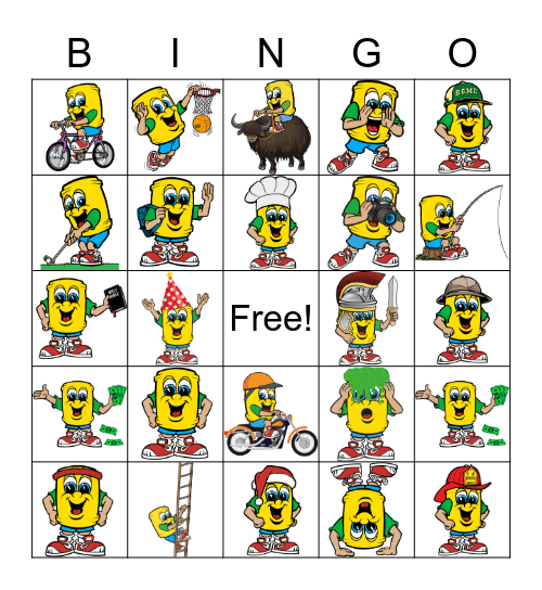 BUDDY BINGO Card