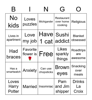 💝Gabi’s Bingo💝 Bingo Card