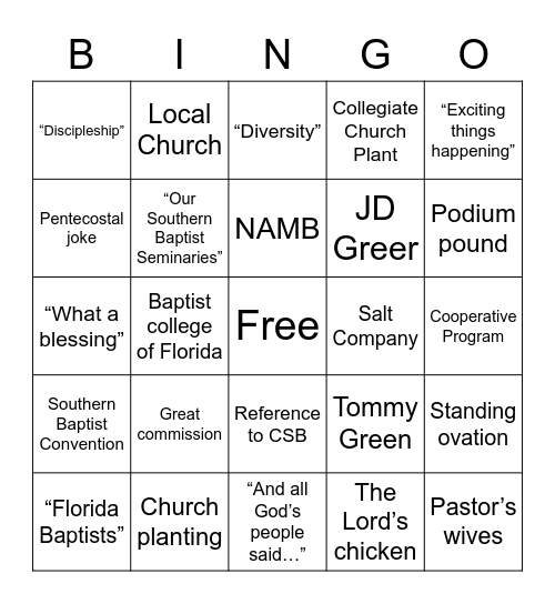 Challenge 2025 Bingo Card