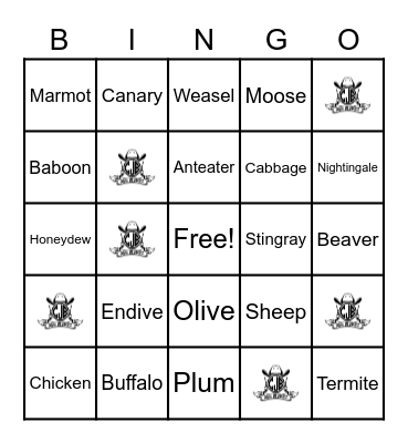Destiny 2 Error Code Bingo Card