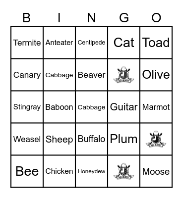 Error Code Bingo Card