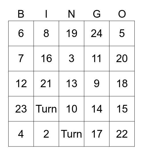Barack Obama Boardgame Bingo Card