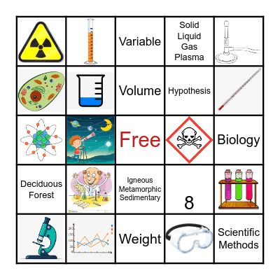 SCIGO Bingo Card