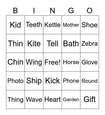 Compass and Atlas Bingo Card