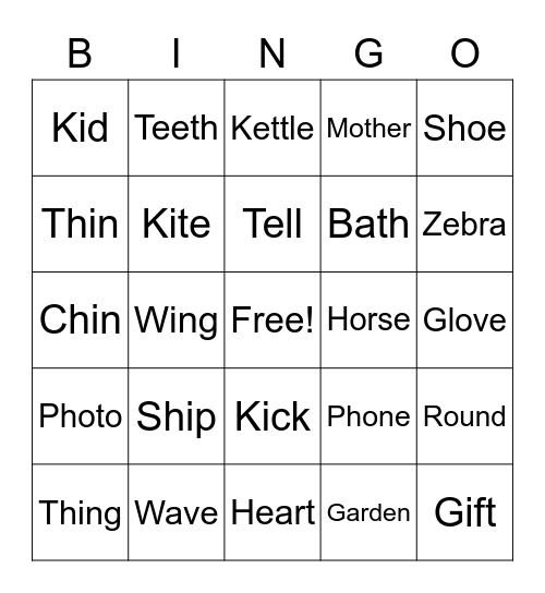 Compass and Atlas Bingo Card