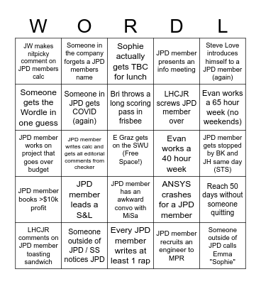 MPR Bingo 2022 Bingo Card