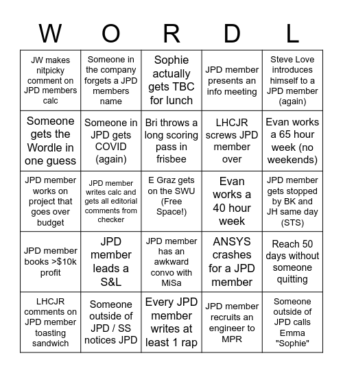 MPR Bingo 2022 Bingo Card