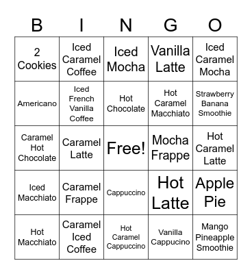 Mardi Gras Bingo Card