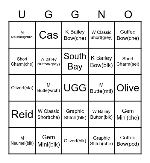 SURVEY BINGO Card