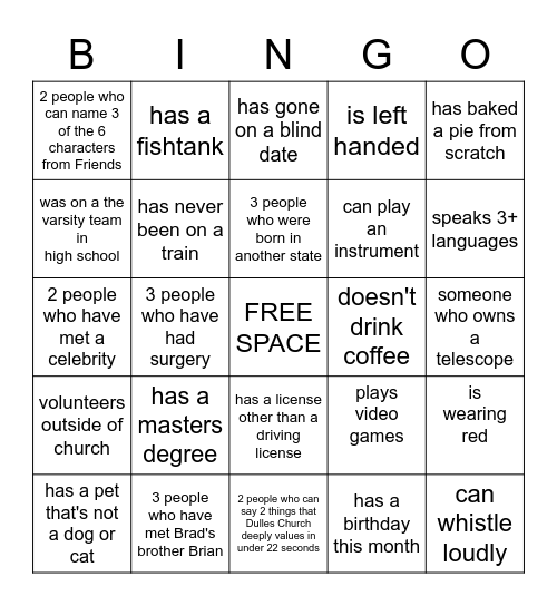 Tuesday Twenty-two | 2/22/22 Bingo Card