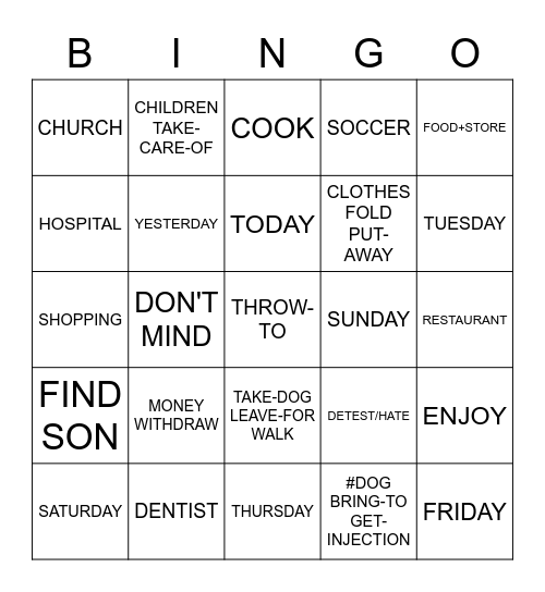 Unit 5 (Through 5.6) Bingo Card