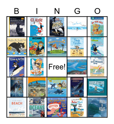 Catch the Reading Wave Bingo Card