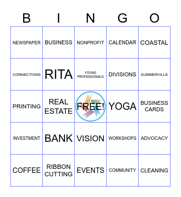 Chamber Bingo Card