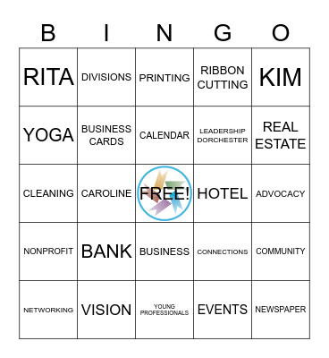 Chamber Bingo Card