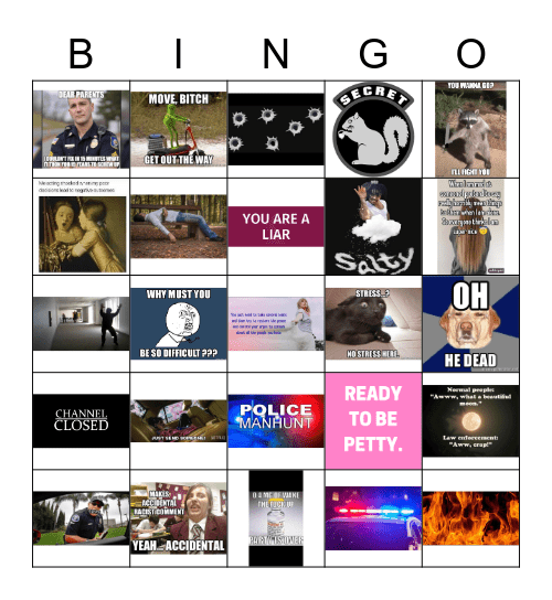 'SPATCH BINGO Card