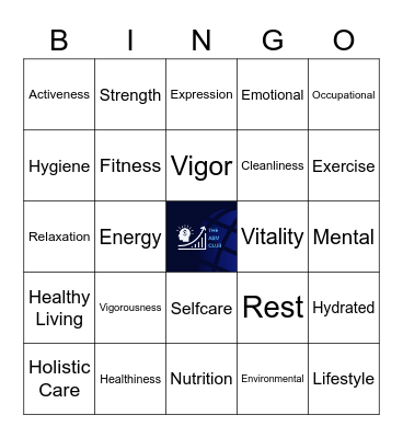 HCM SHS ONE DAY LEAGUE Wellness Bingo Card