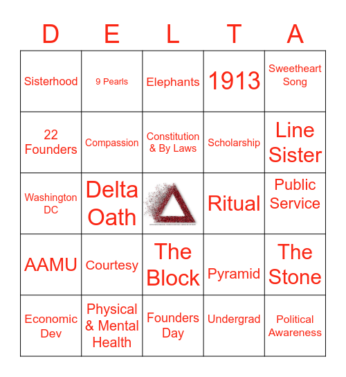 22 Dazzling Diamonds Spr'82 Bingo Card