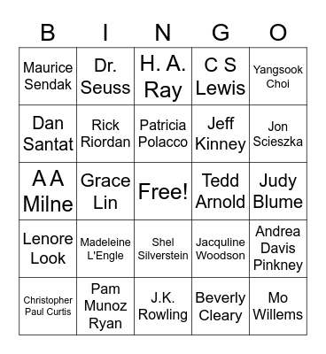 Ride The Wave Bingo Card