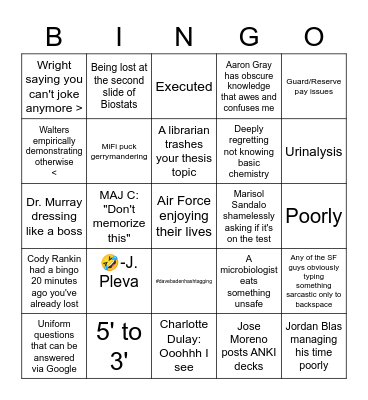 22-1 Bingo Card