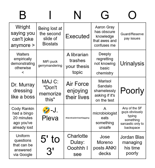 22-1 Bingo Card
