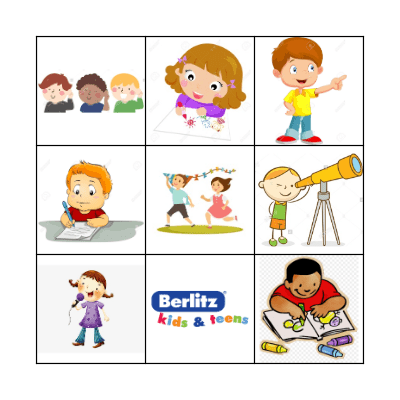 Classroom Actions Bingo Card