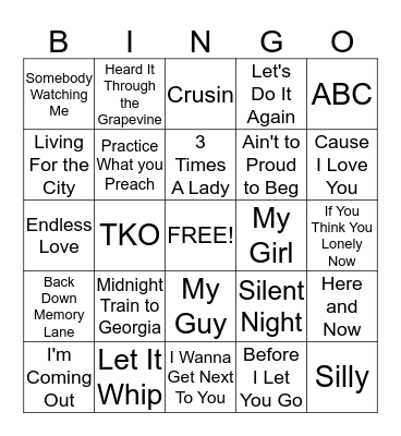 Bingo 2 Bingo Card