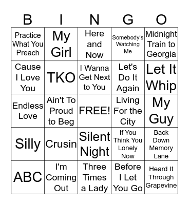 Bingo 2 Bingo Card