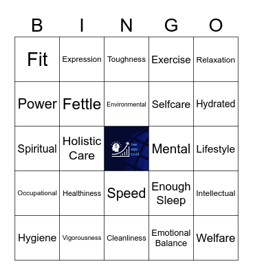 HCM ONE DAY LEAGUE Wellness Bingo Card