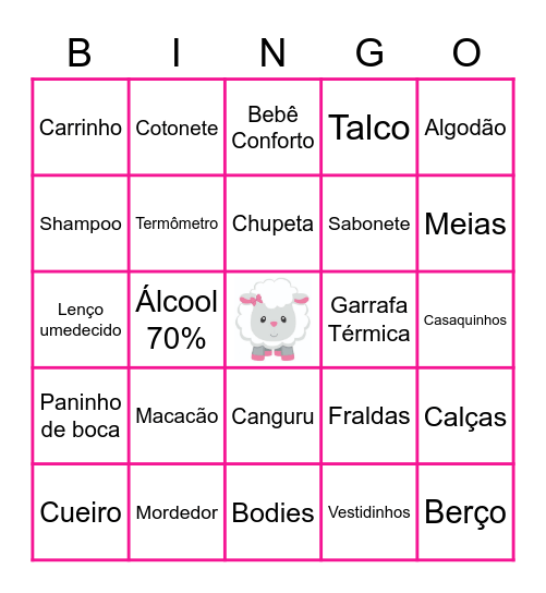 Chá da Helena Bingo Card