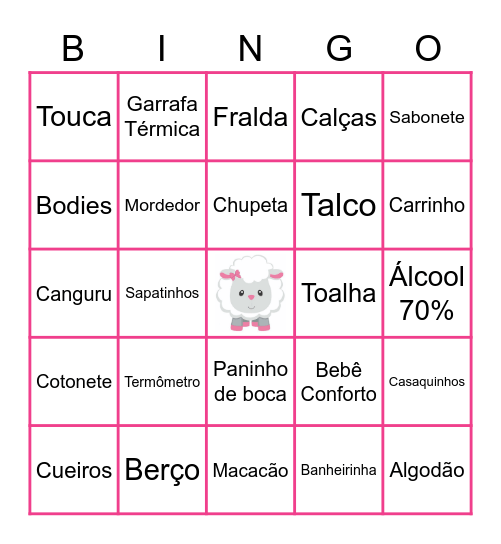 Chá da Helena Bingo Card