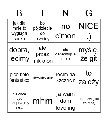 Dzień w Align Technology Bingo Card