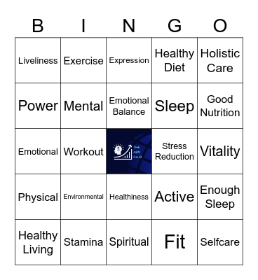 HCM SHS ONE DAY LEAGUE Wellness Bingo Card