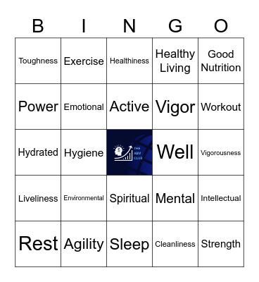 HCM SHS ONE DAY LEAGUE Wellness Bingo Card