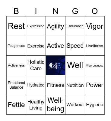 HCM SHS ONE DAY LEAGUE Wellness Bingo Card