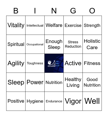 HCM SHS ONE DAY LEAGUE Wellness Bingo Card