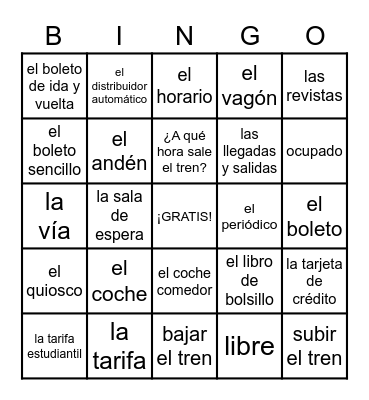 ASD level 2 Ch 3 Bingo Card