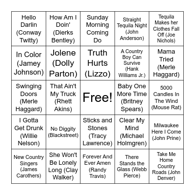 Reviversary Bingo Card